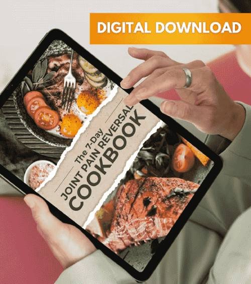 JointVive Bonus #3 7-day joint pain reversal cookbook infographic